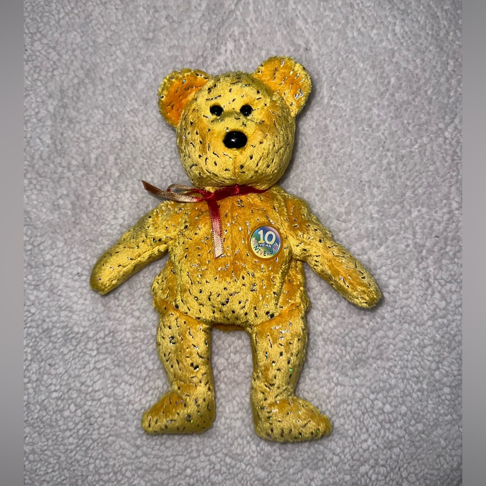 10 Year Anniversary Beanie Baby